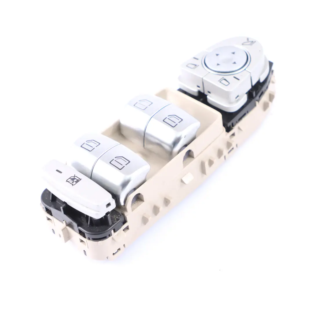 Mercedes X253 Window Lifter Switch Front Driver Side Beige - SKU A2059056811-1 - Part number A2059056811