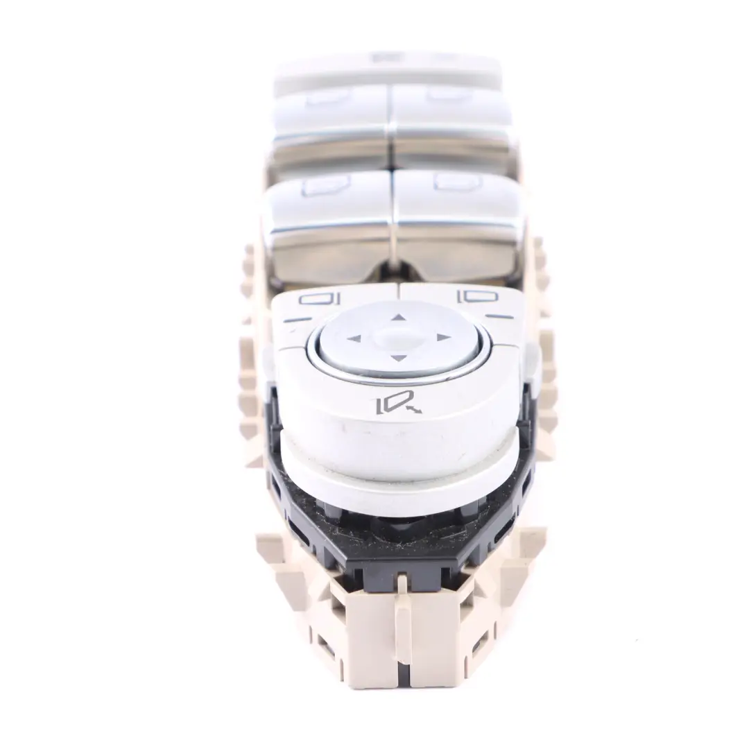Mercedes X253 Interrupteur de lève-vitre avant côté conducteur Beige - SKU A2059056811-1 - Numéro de pièce A2059056811
