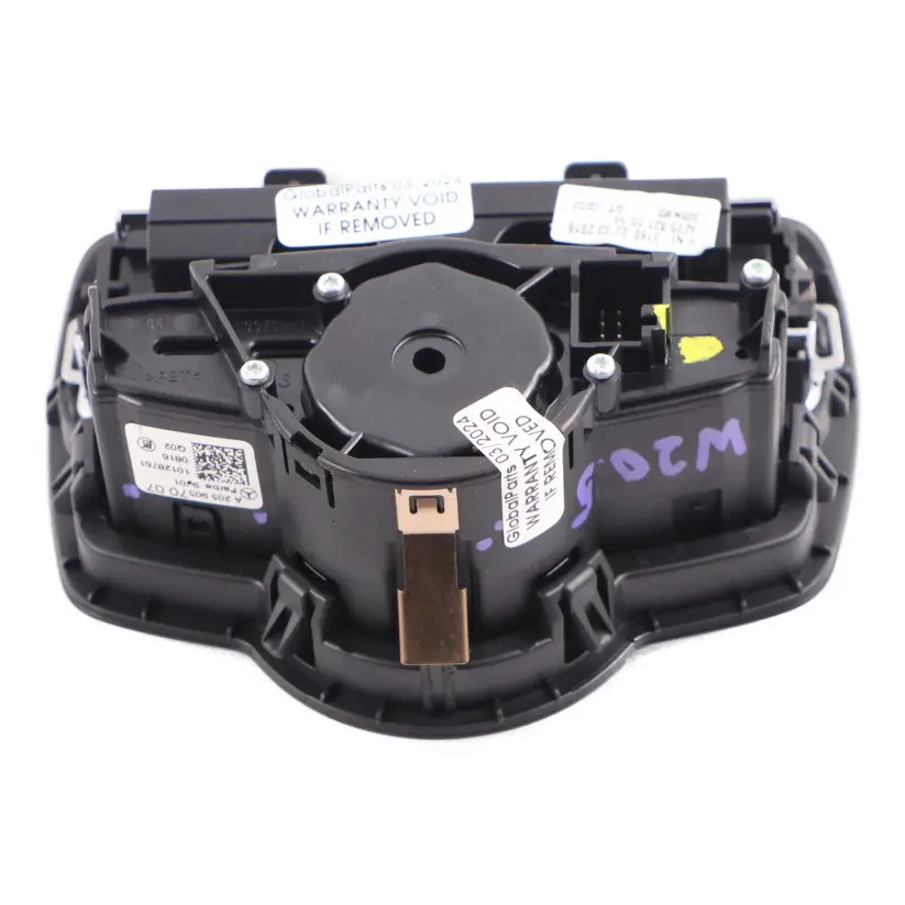 Mercedes W205 Interruttore Cruscotto Pannello Strumenti Pannello Luce 2059057007 - SKU A2059057007 - Numero di parte A2059057007
