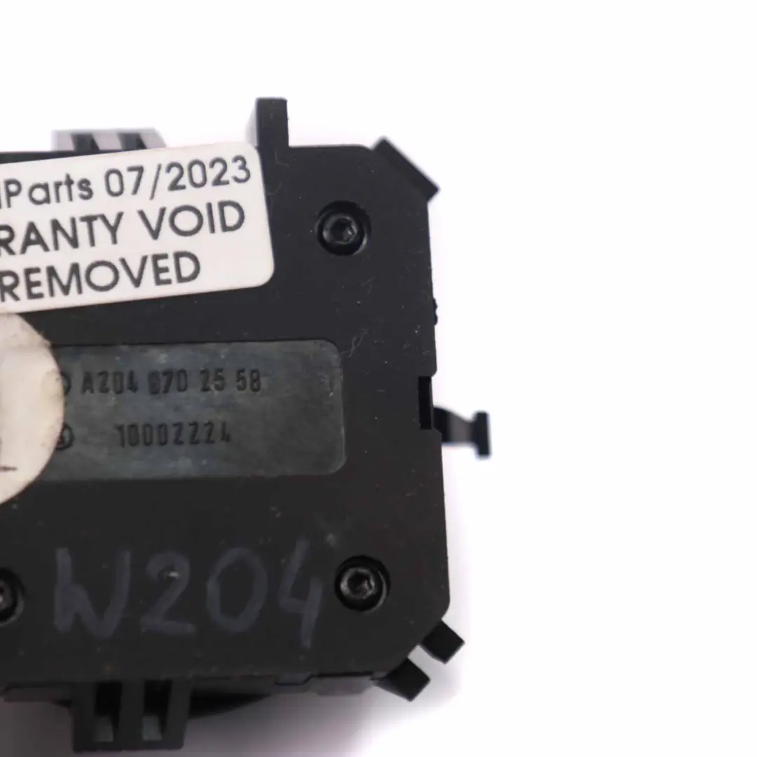  Sitz schalter Mercedes W204 W212 Regulierung Verstellung vorne links - SKU A2059057603 - Teilenummer A2059057603