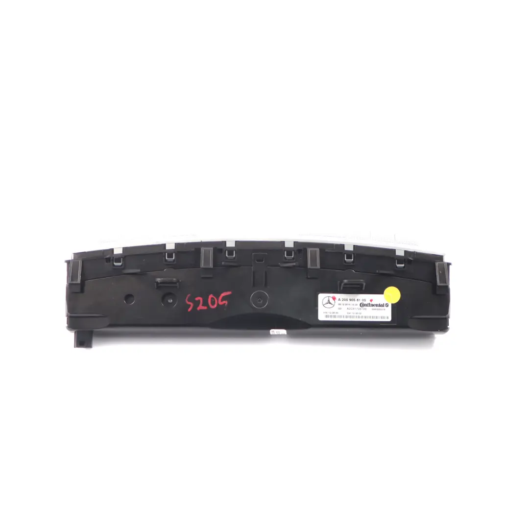  Control Panel Mercedes W205 Automatic Air Conditioning Switch - SKU A2059058105 - Part number A2059058105