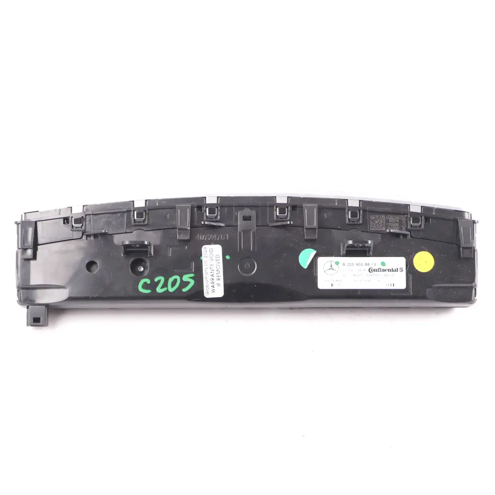 Air Conditioning Panel Mercedes W205 C253 Climate Control Switch - SKU A2059058813 - Part number A2059058813