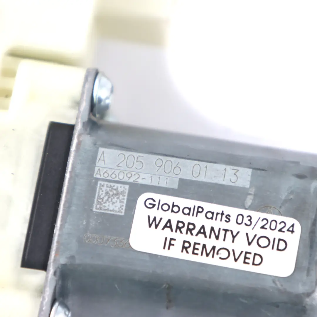 Fensterheber Motor Tür Vorne Rechts für Motor Mercedes W205 mit Teilenummer A2059060113 Motor Mercedes W205 Fensterheber Motor Tür Vorne Rechts - SKU A2059060113 - Teilenummer A2059060113