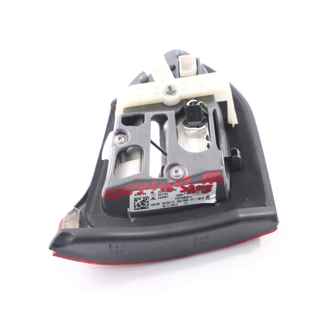 Lamp Trunk Boot Tailgate Light Right O/S A2059066200 to Mercedes S205 Estate Rear with Part number A2059061603 Mercedes S205 Estate Rear Lamp Trunk Boot Tailgate Light Right O/S A2059066200 - SKU A2059061603 - Part number A2059061603