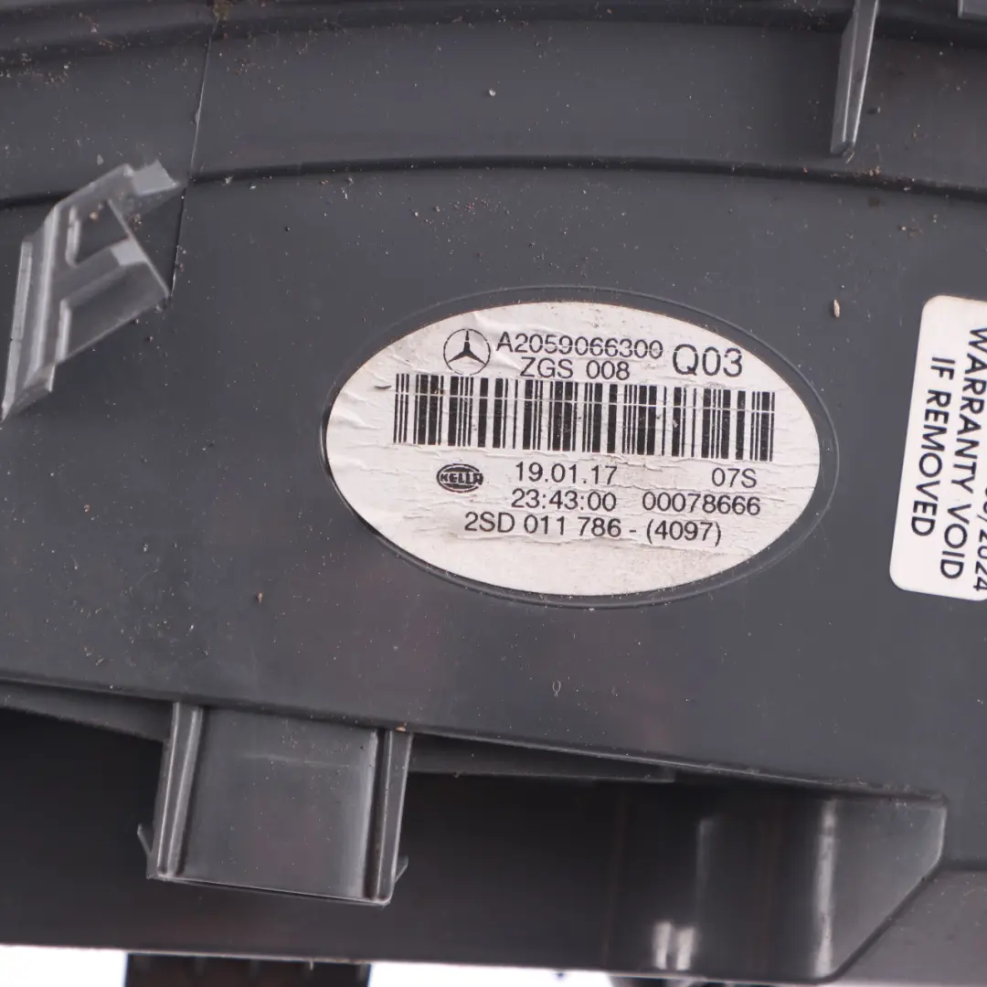  Fanale Posteriore Mercedes C205 Coupé Pannello Laterale Sinistro - SKU A2059066300 - Numero di parte A2059066300