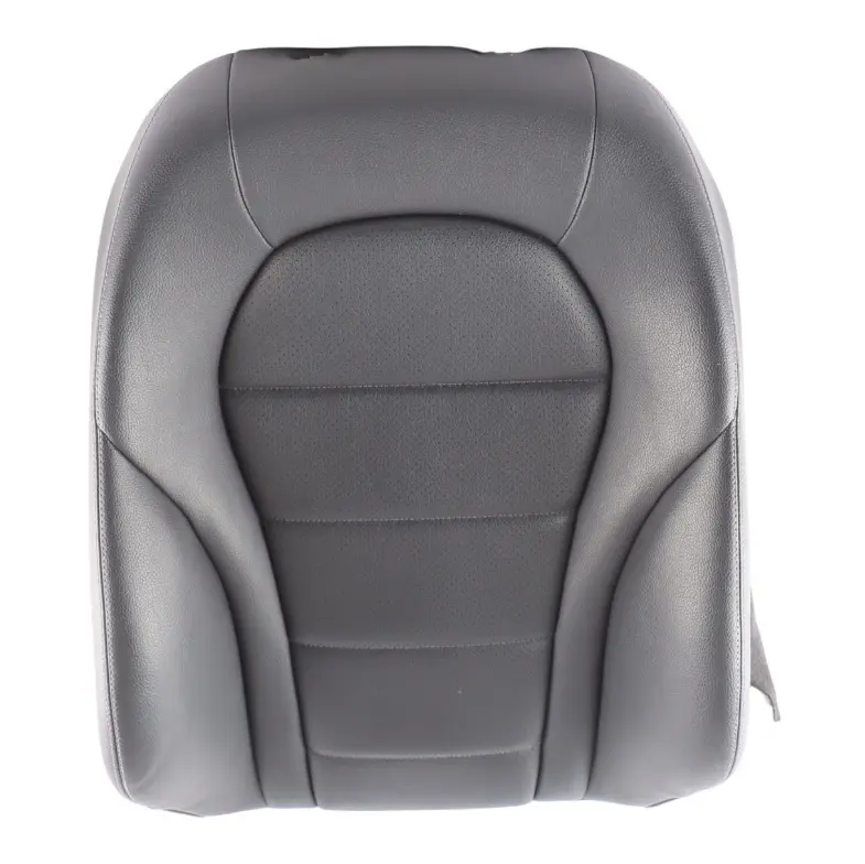 Mercedes W205 Front Seat Backrest Left N/S Heated Imitation Leather Black
