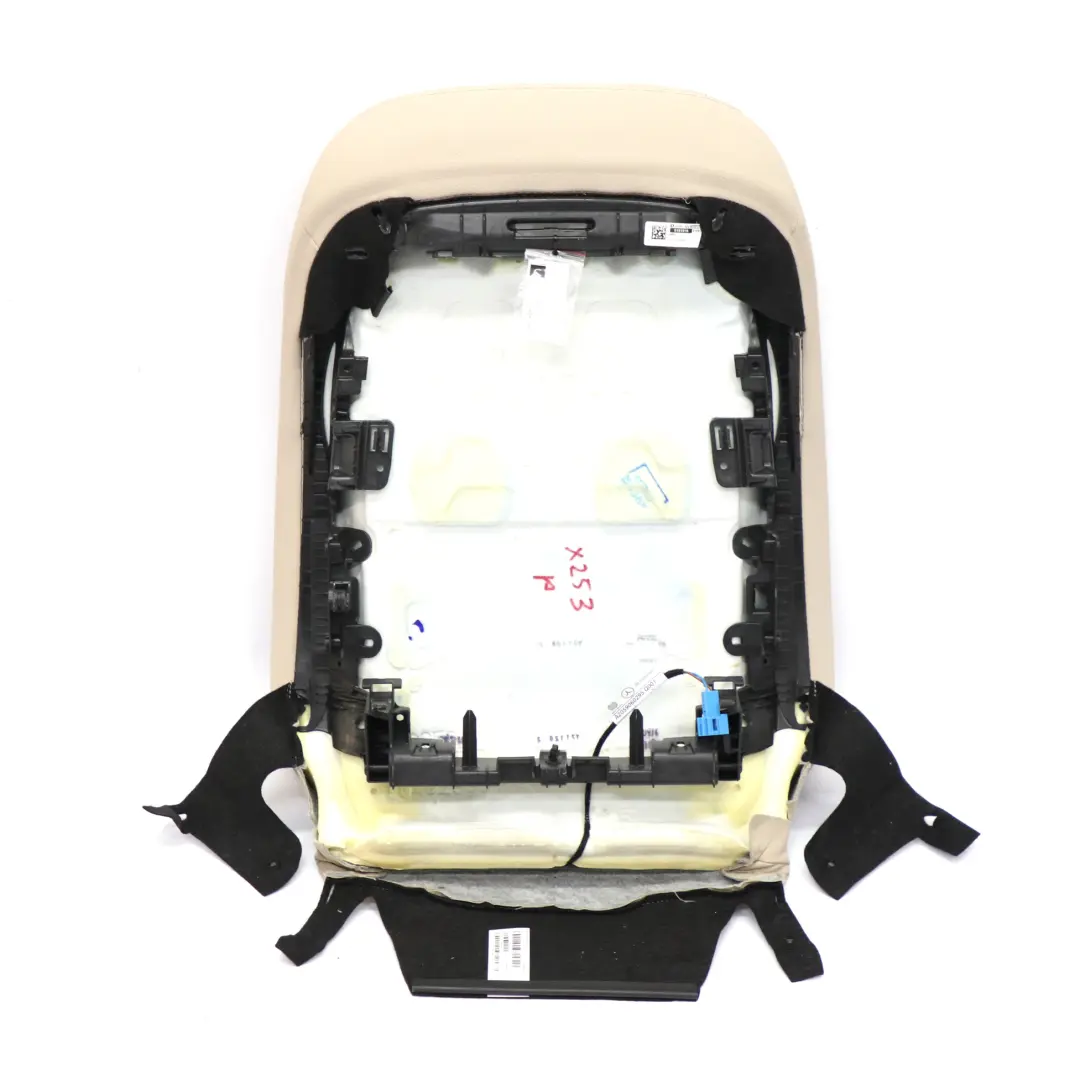 Schienale sedile anteriore riscaldato sinistra destra finta pelle per Mercedes X253 con numero di parte A2059101147 Mercedes X253 Schienale sedile anteriore riscaldato sinistra destra finta pelle - SKU A2059101147 - Numero di parte A2059101147