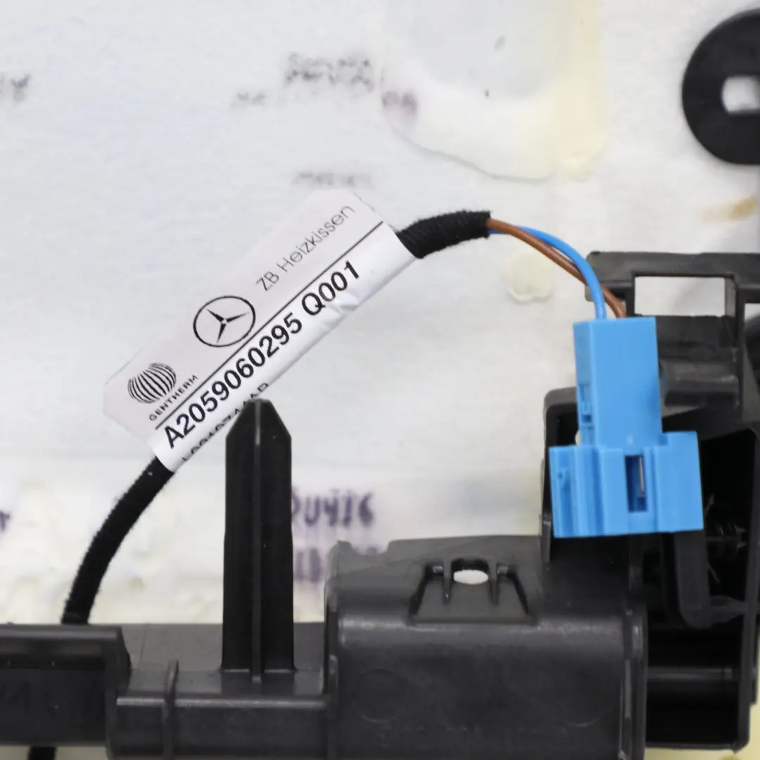 Respaldo Asiento Calefactable Izquierda Derecha Imitación Cuero para Mercedes X253 con número de pieza A2059101147 Mercedes X253 Respaldo Asiento Calefactable Izquierda Derecha Imitación Cuero - SKU A2059101147 - Número de pieza A2059101147