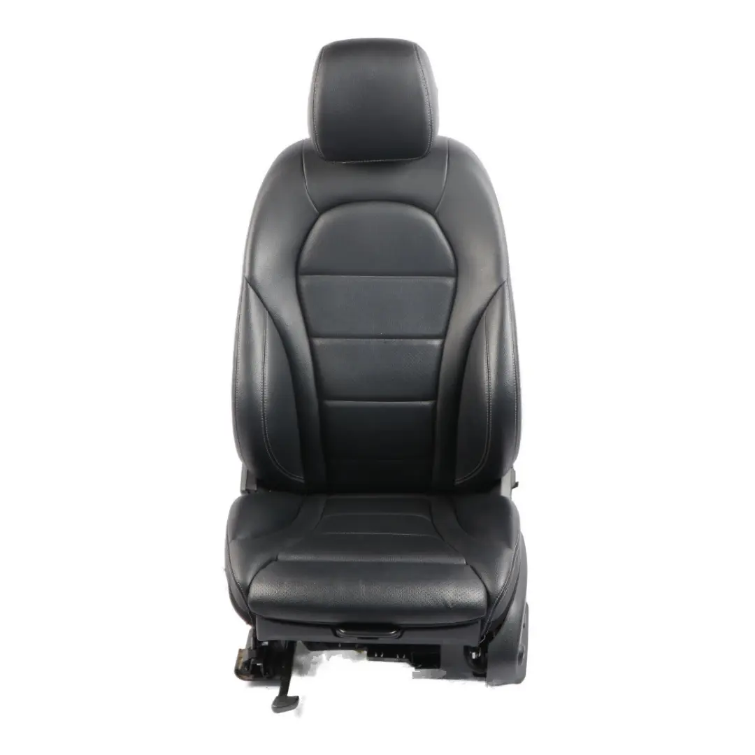  Sedile pelle Imiation Mercedes W205 riscaldato anteriore sinistro nero lombare - SKU A2059102611-1 - Numero di parte A2059102611