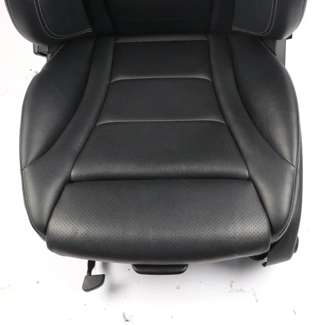  Siège en cuir Imiation Mercedes W205 S205 Avant gauche chauffant lombaire noir - SKU A2059102611-1 - Numéro de pièce A2059102611