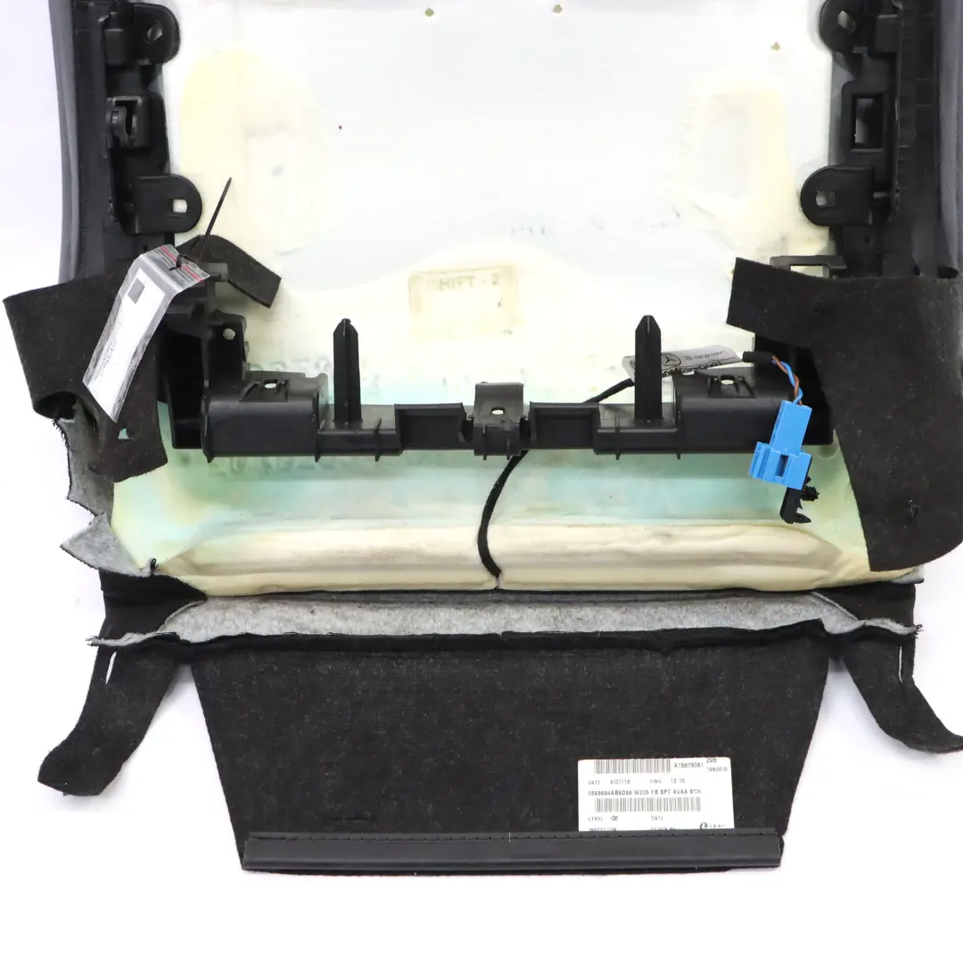  Sitzlehne Mercedes W205 Beheizt Vorne Rechts Schwarz Kunstleder - SKU A2059102611-5 - Teilenummer A2059102611