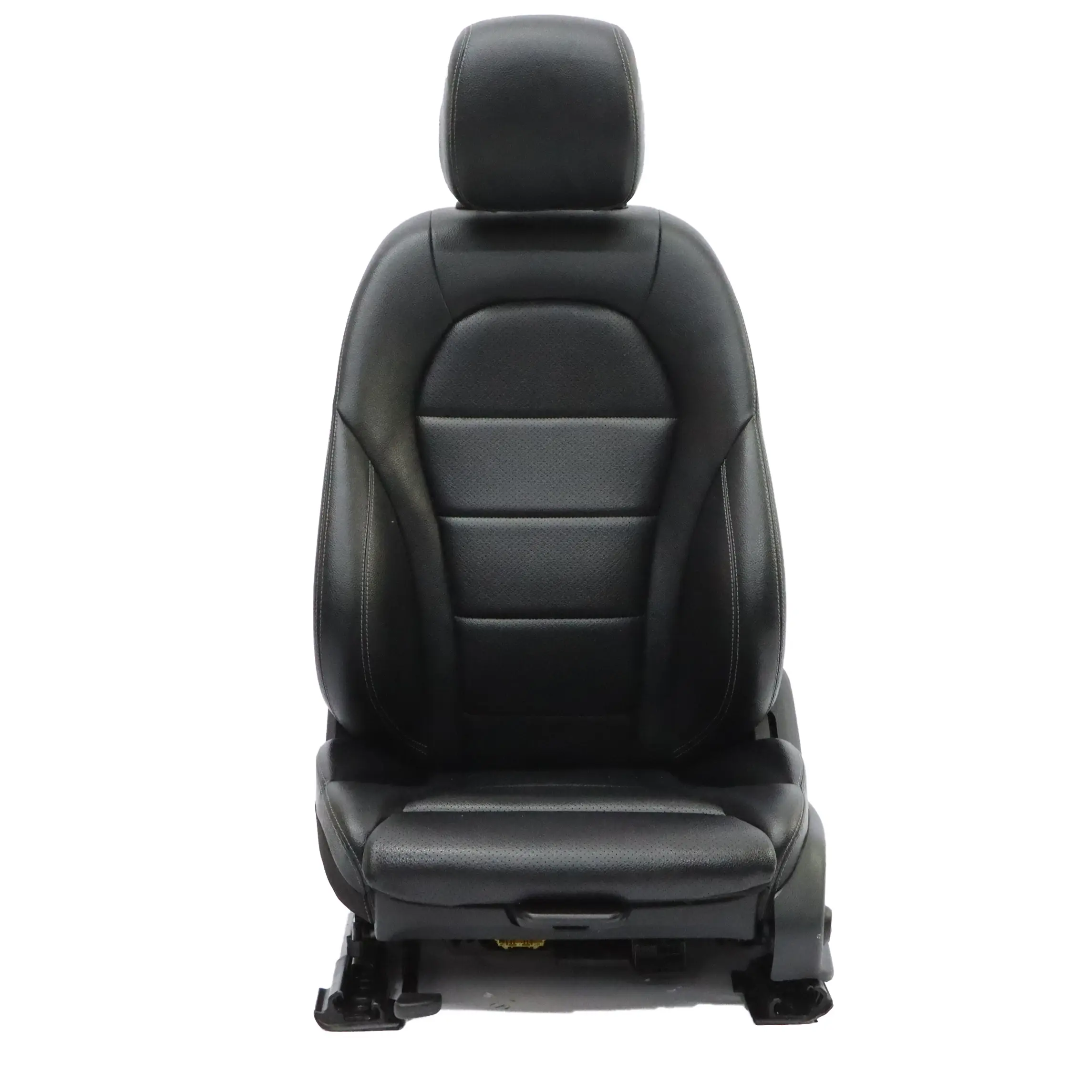 Mercedes W205 Asiento Delantero Izquierdo Calefaccionado Imiación Cuero Negro