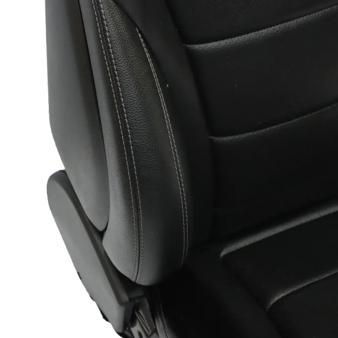 Mercedes W205 S205 Vorne Links Sitz Beheizt Imiation Leder Schwarz Lendenwirbel - SKU A2059102611-6 - Teilenummer A2059102611