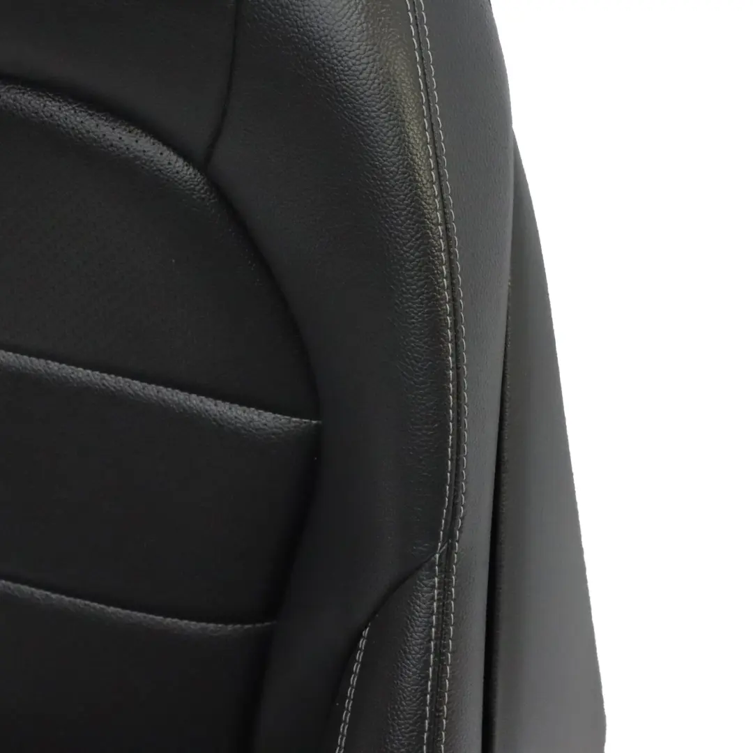 Mercedes W205 S205 Front Left N/S Seat Heated Imiation Leather Black Lumbar - SKU A2059102611-6 - Part number A2059102611