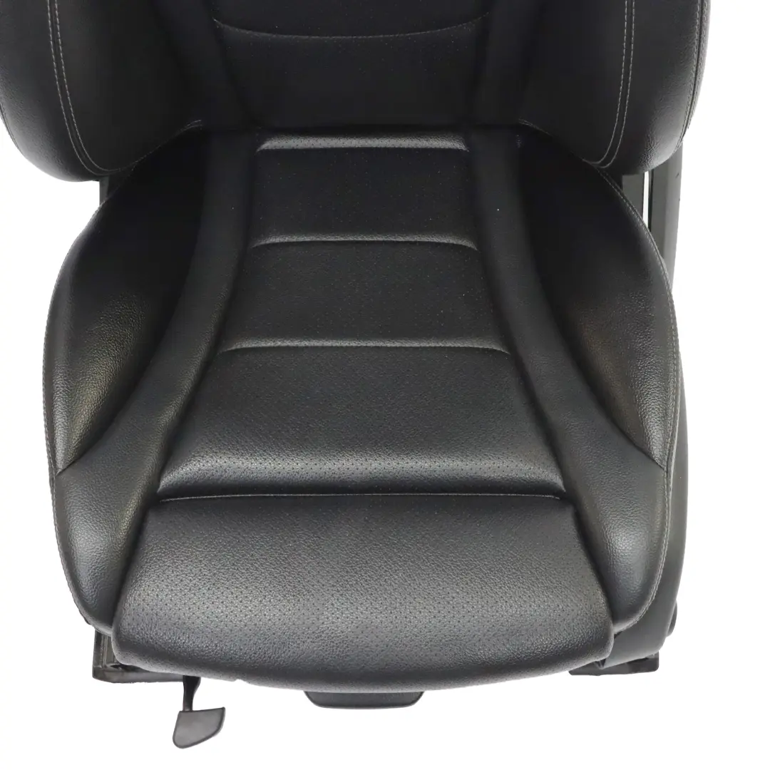 Mercedes W205 S205 Vorne Links Sitz Beheizt Imiation Leder Schwarz Lendenwirbel - SKU A2059102611-6 - Teilenummer A2059102611