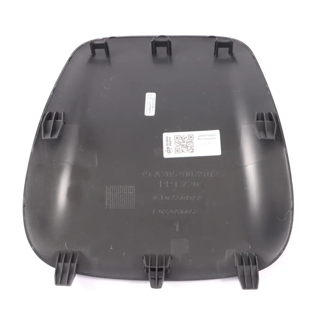 Mercedes C205 A205 Seat Back Panel Front Backrest Rear Cover Trim - SKU A2059103902 - Part number A2059103902