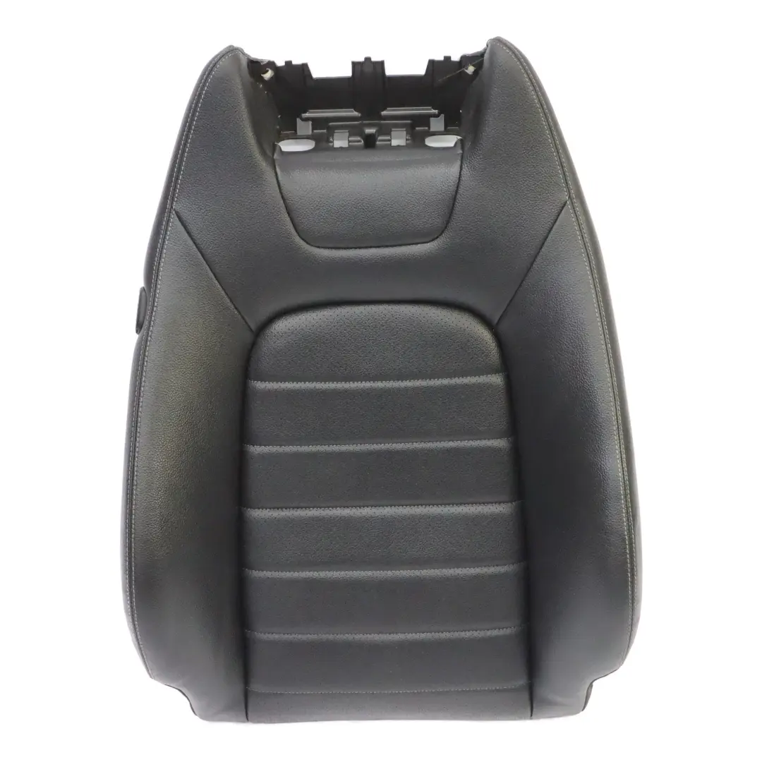 Siège avant dossier chauffant gauche droit simili cuir noir pour Mercedes C205 à propos du numéro de pièce A2059104502 Mercedes C205 Siège avant dossier chauffant gauche droit simili cuir noir - SKU A2059104502-1 - Numéro de pièce A2059104502