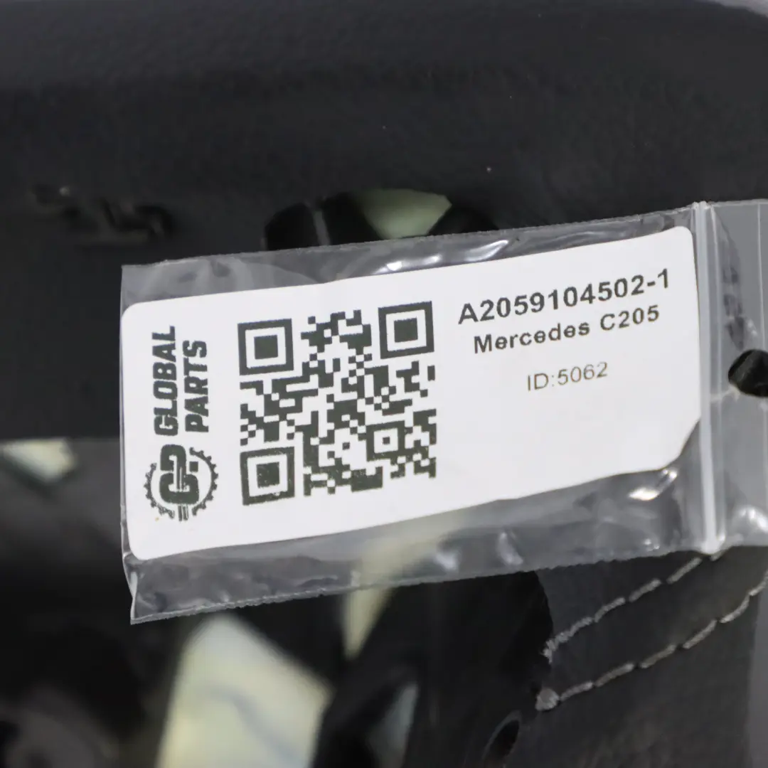 Mercedes C205 Siège avant dossier chauffant gauche droit simili cuir noir - SKU A2059104502-1 - Numéro de pièce A2059104502