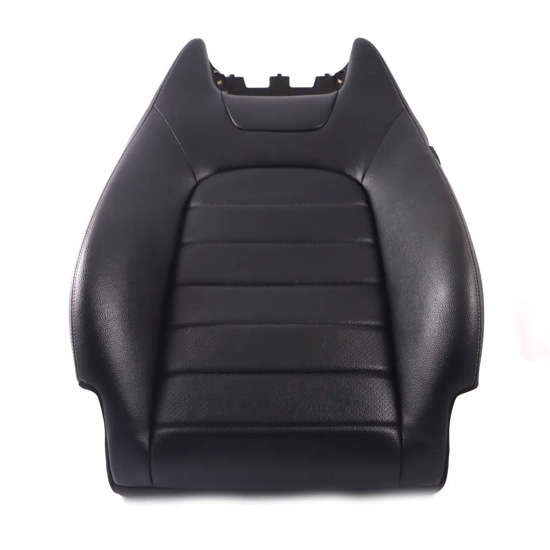 Mercedes C205 Front Seat Backrest Heated Left Right Black Imitation Leather - SKU A2059104502 - Part number A2059104502