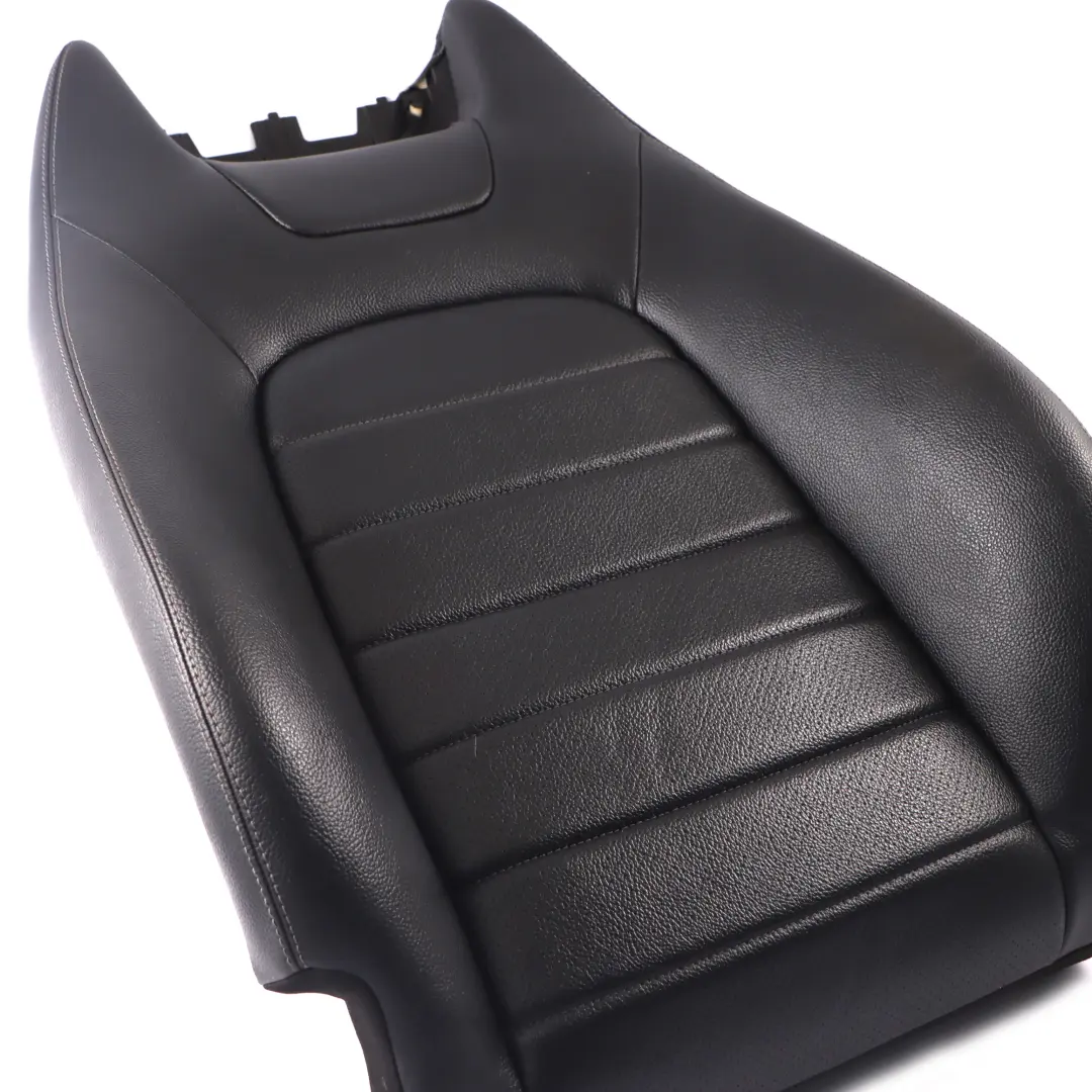 Mercedes C205 Front Seat Backrest Heated Left Right Black Imitation Leather - SKU A2059104502 - Part number A2059104502