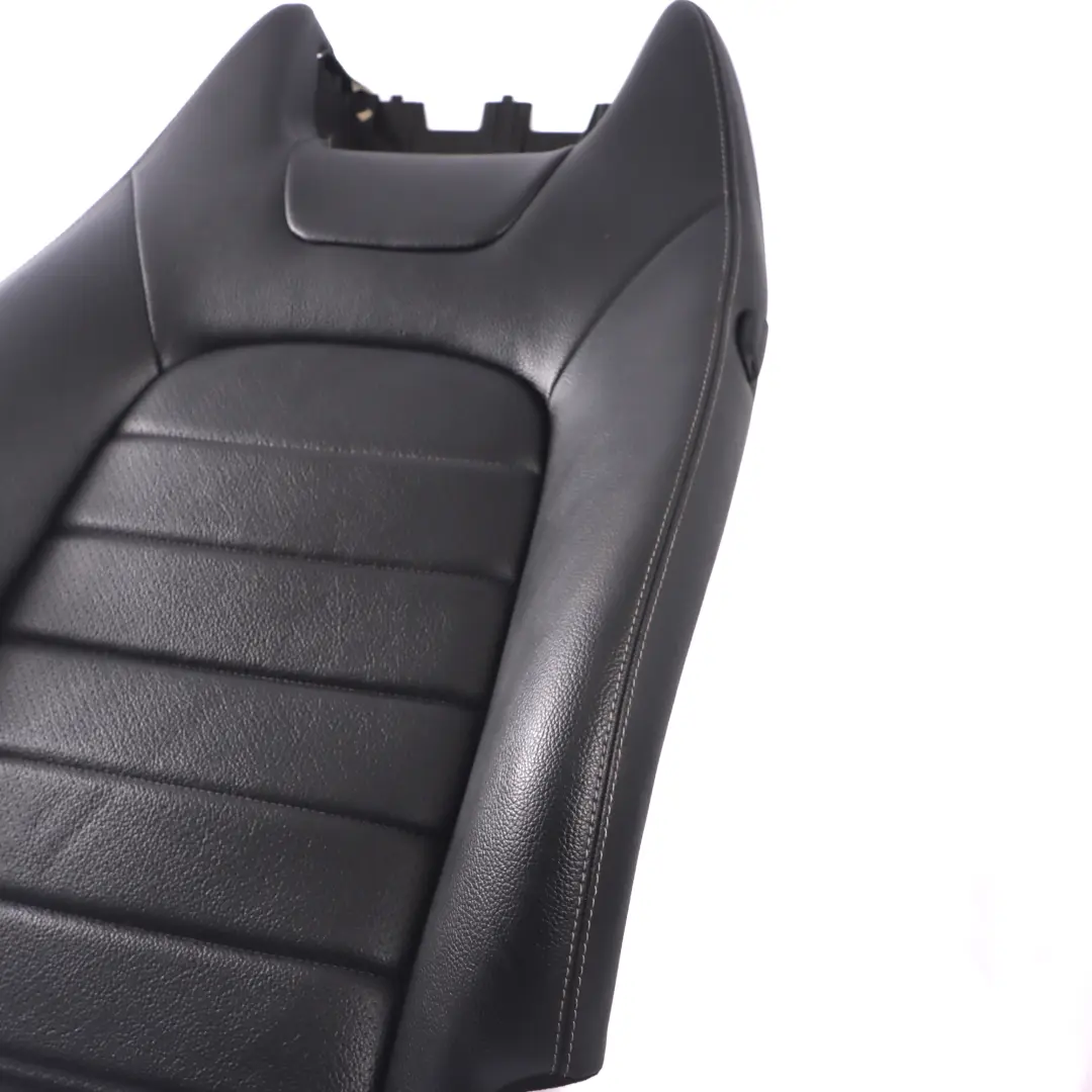 Mercedes C205 Front Seat Backrest Heated Left Right Black Imitation Leather - SKU A2059104502 - Part number A2059104502