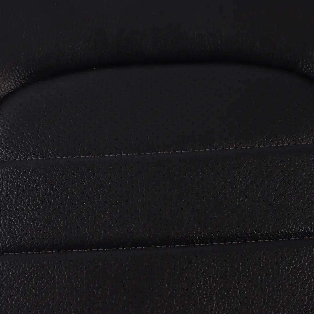 Mercedes C205 Front Seat Backrest Heated Left Right Black Imitation Leather - SKU A2059104502 - Part number A2059104502