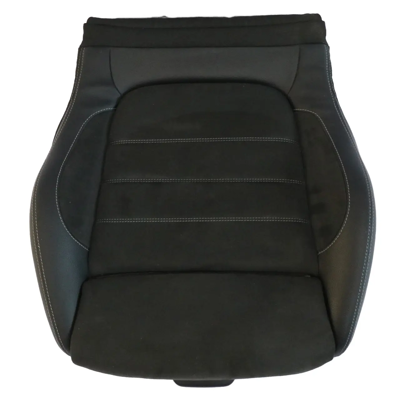 Mercedes C205 Coupé Funda Asiento Delantero Calefactable Negra Imitación Cuero