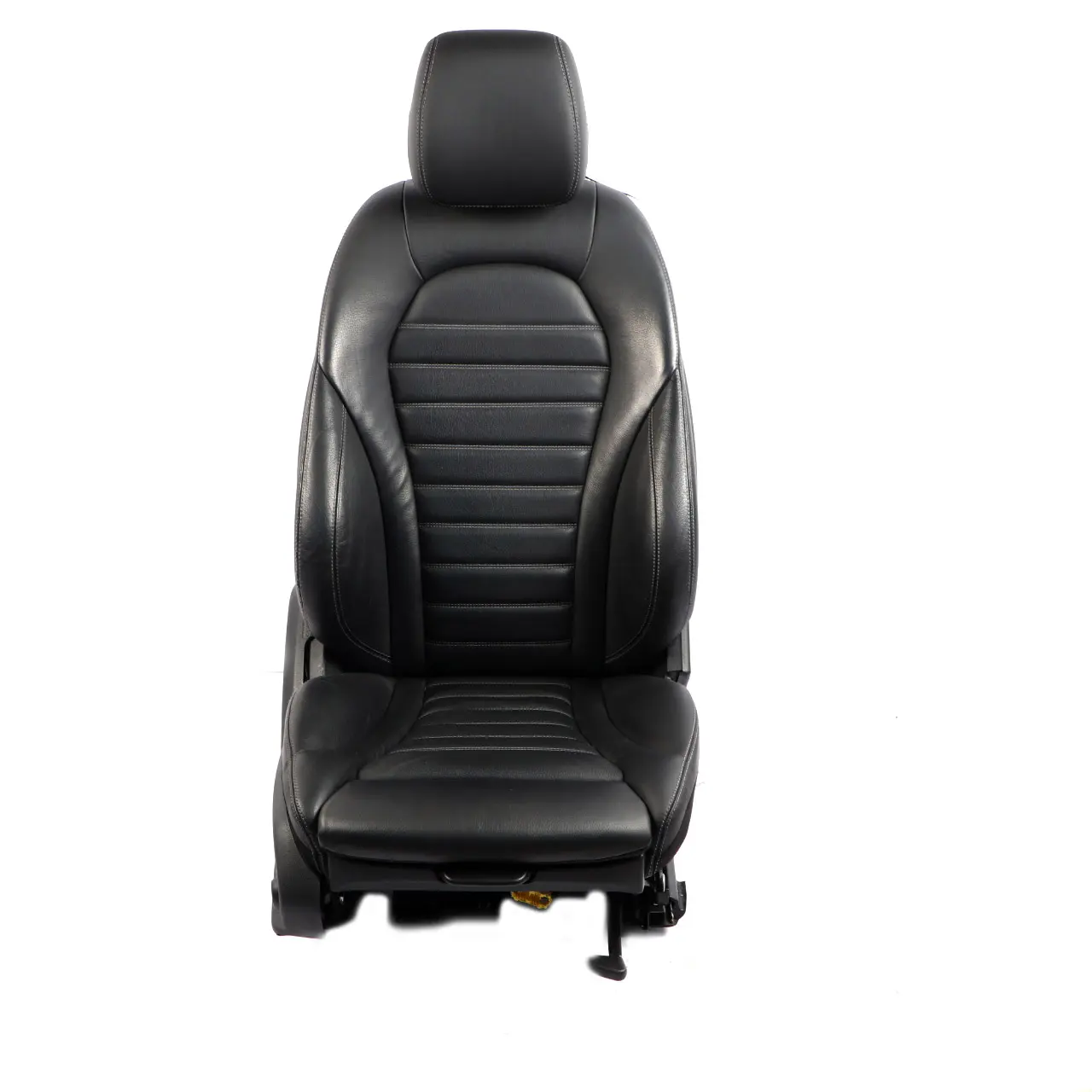 Asiento Cuero Mercedes W205 S205 Calefactable AMG Derecho Negro Eléctrico