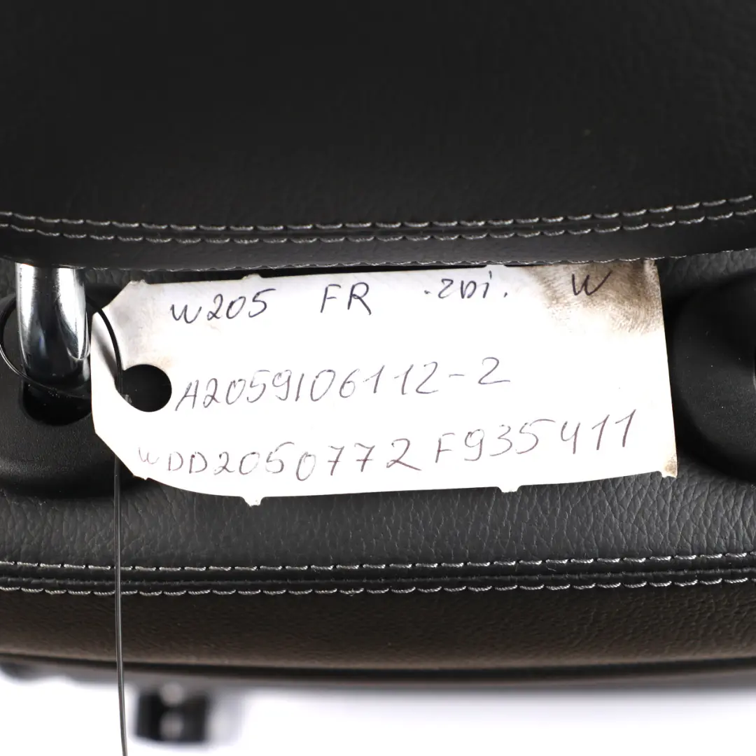  Leder Sitz Mercedes W205 S205 Beheizt AMG Line Vorne Rechts Schwarz Elektrisch - SKU A2059106112-2 - Teilenummer A2059106112