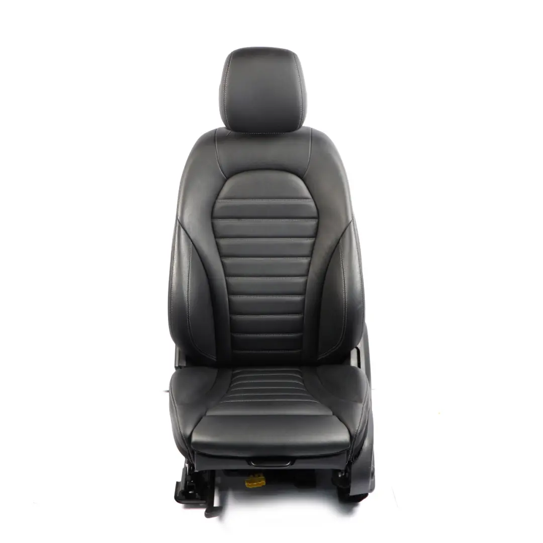 Mercedes W207 Vorder Sitzbezug Beheizt Links Rechts Schwarz Leder - SKU A2059106112 - Teilenummer A2059106112