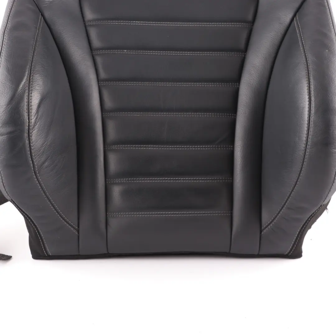 Mercedes W207 Vorder Sitzbezug Beheizt Links Rechts Schwarz Leder - SKU A2059106112 - Teilenummer A2059106112