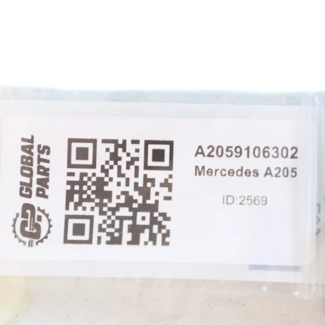 Rivestimento schienale anteriore pelle nera microfibra Mercedes C205 - SKU A2059106302 - Numero di parte A2059106302
