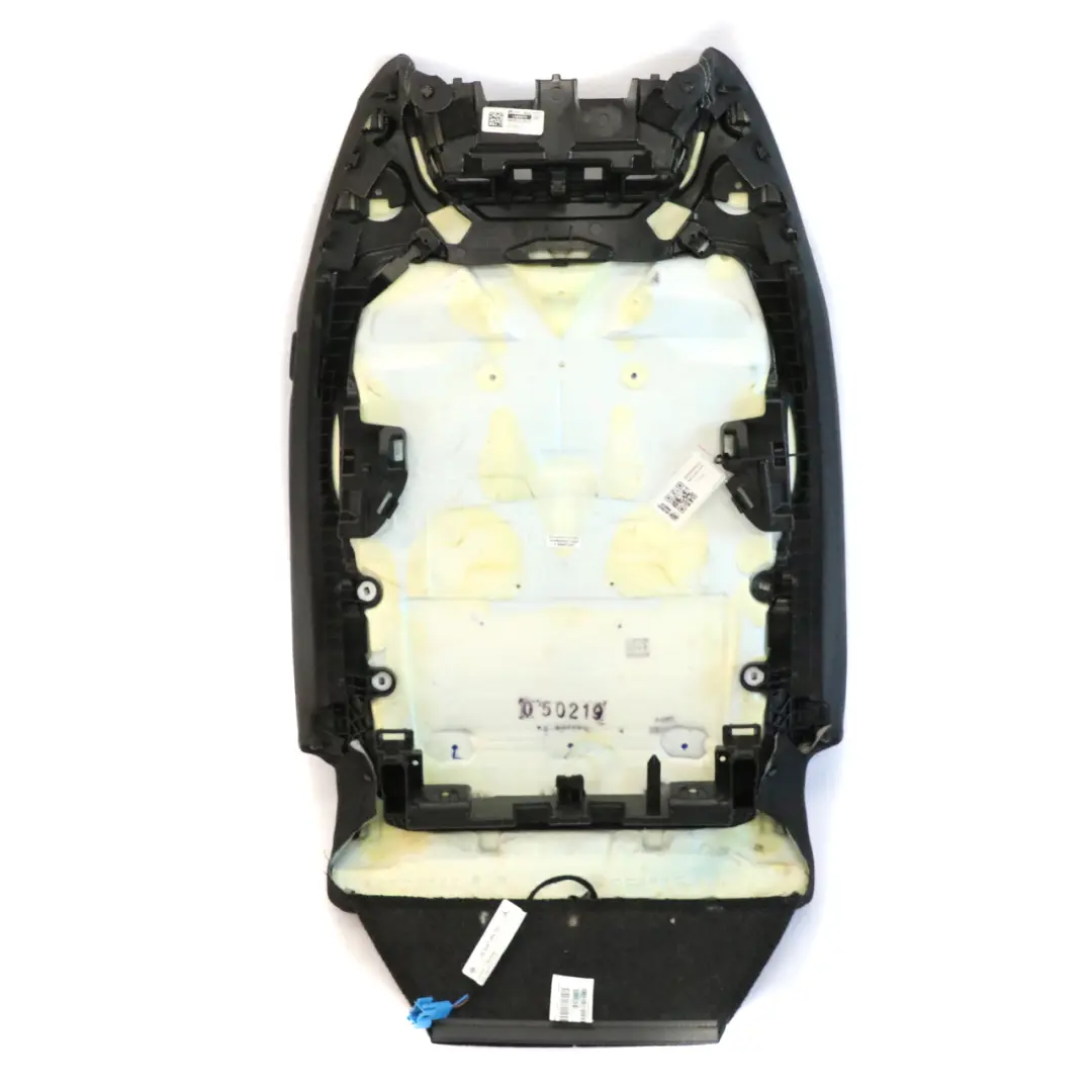 Mercedes C205 Coupe Front Seat Backrest Cover Black Imitation Leather Heated - SKU A2059106302 - Part number A2059106302