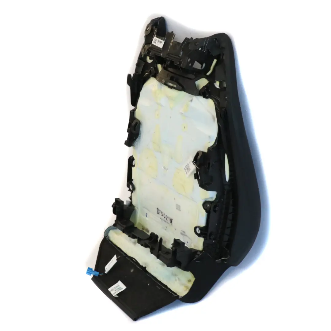 Mercedes C205 Coupe Front Seat Backrest Cover Black Imitation Leather Heated - SKU A2059106302 - Part number A2059106302