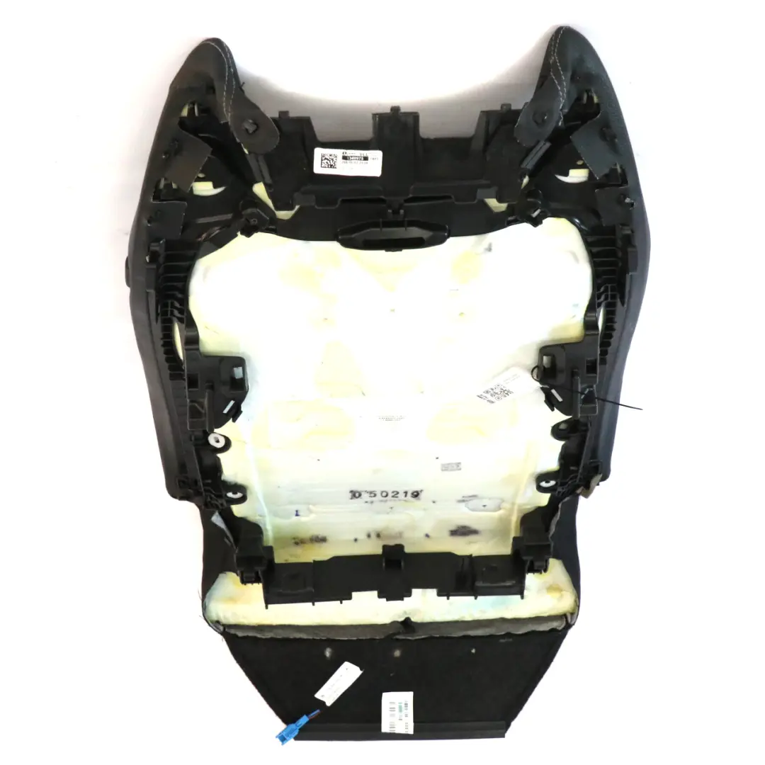 Mercedes C205 Coupe Front Seat Backrest Cover Black Imitation Leather Heated - SKU A2059106302 - Part number A2059106302
