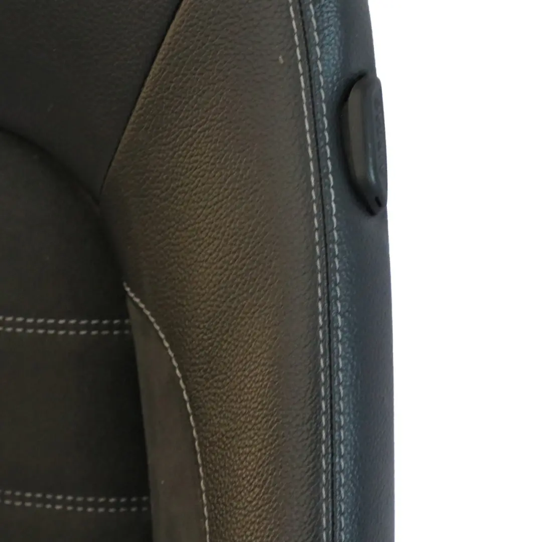 Front Seat Backrest Cover Black Imitation Leather Heated to Mercedes C205 Coupe with Part number A2059106302 Mercedes C205 Coupe Front Seat Backrest Cover Black Imitation Leather Heated - SKU A2059106302 - Part number A2059106302