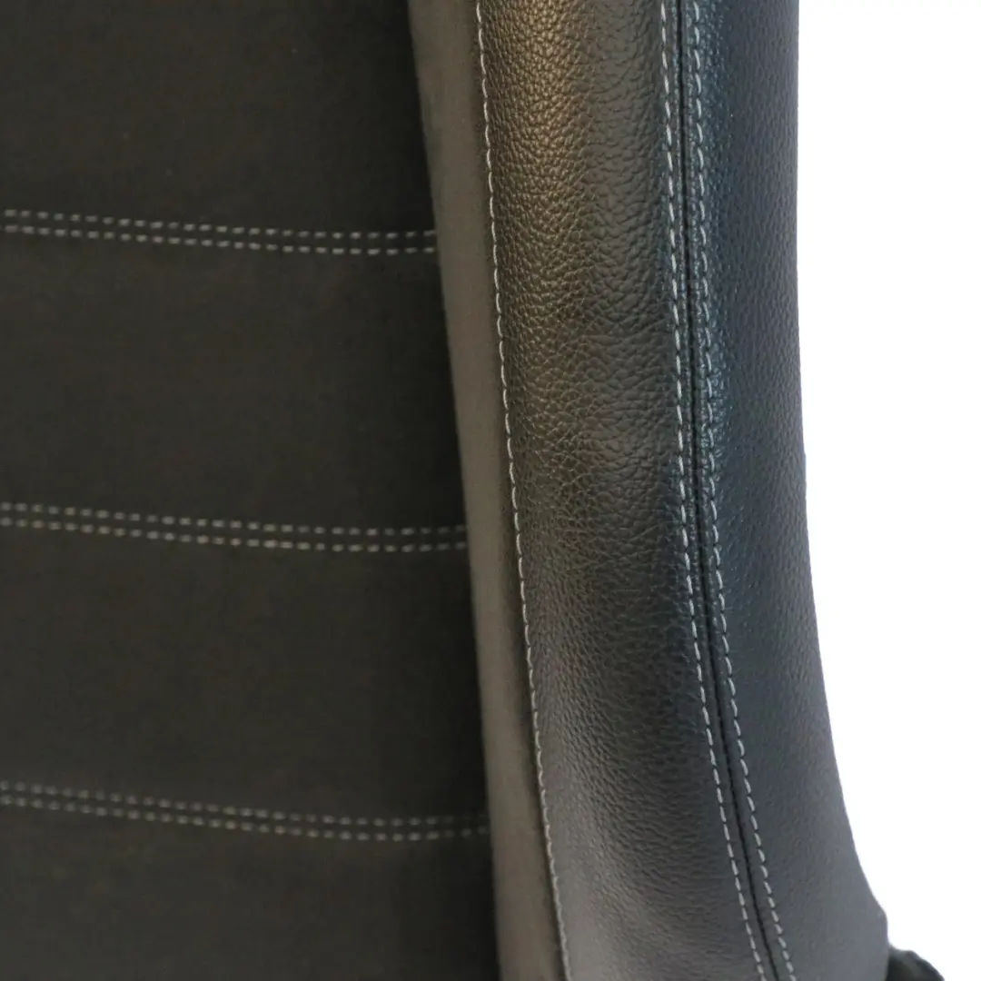 Mercedes C205 Vordersitz Rückenlehne Abdeckung Schwarz Leder Mikrofaser - SKU A2059106302 - Teilenummer A2059106302