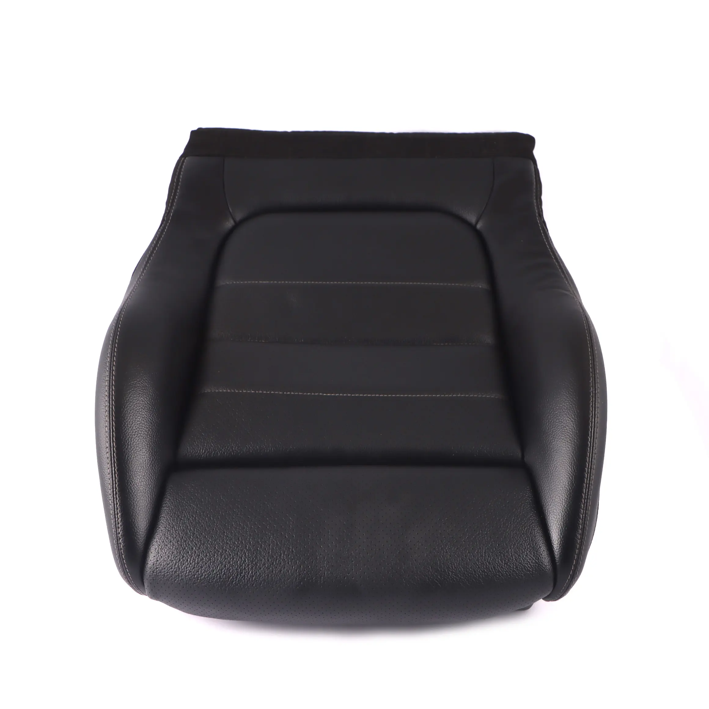 Mercedes C205 Front Seat Cover Heated Left Right N/O/S Black Leather