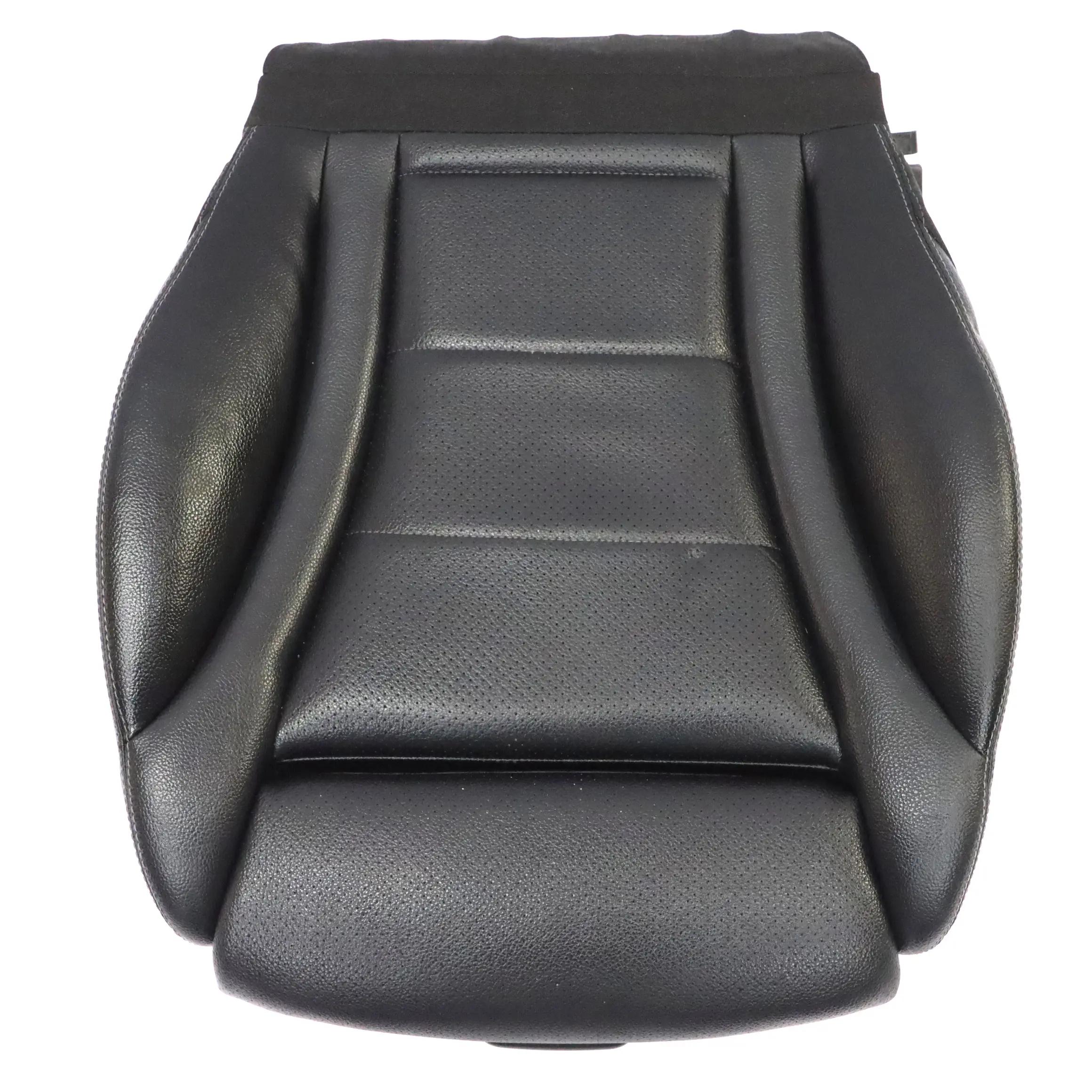 Front Seat Cover Mercedes W205 Left Right N/O/S Heated Imitation Leather Black
