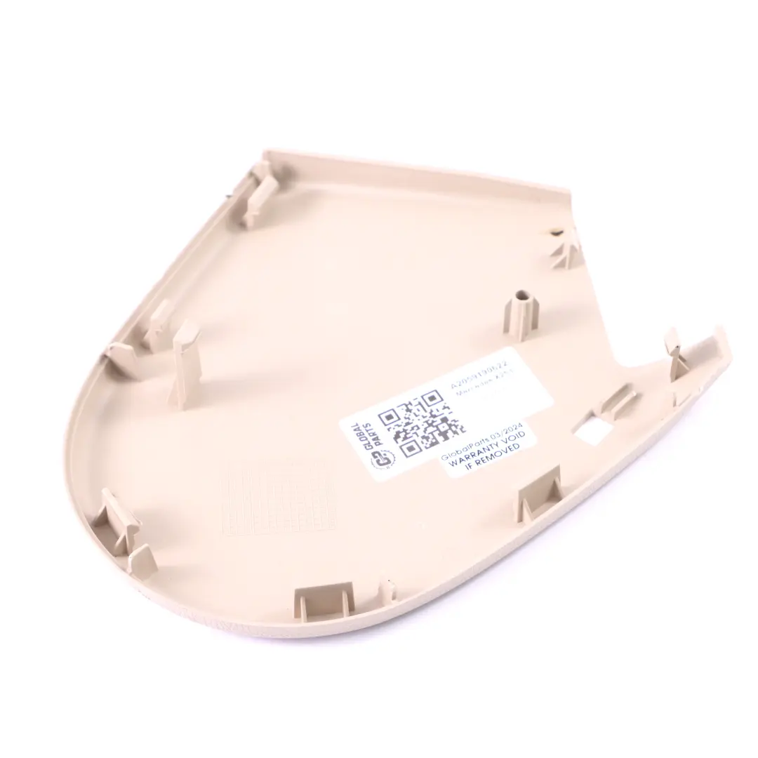 Funda Asiento Mercedes W205 W213 Panel Interior Derecho Beige para con número de pieza A2059190622 Funda Asiento Mercedes W205 W213 Panel Interior Derecho Beige - SKU A2059190622 - Número de pieza A2059190622