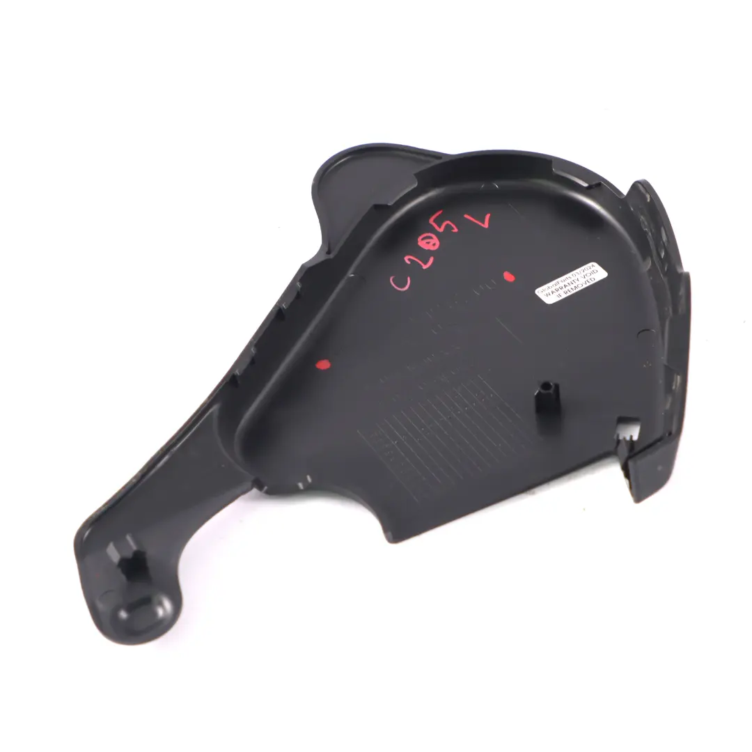 Mercedes W205 Seat Trim Front Left N/S Panel Cover Black - SKU A2059195700 - Part number A2059195700