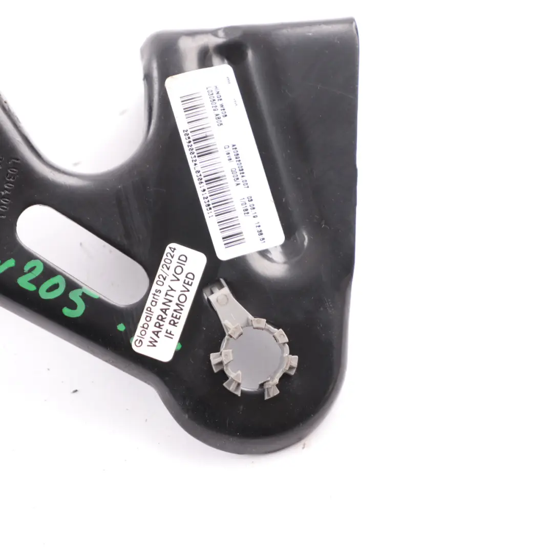 Pivot Bracket Mercedes W205 Folding Backrest Rear Centre Right Left Seat to with Part number A2059200324 Pivot Bracket Mercedes W205 Folding Backrest Rear Centre Right Left Seat - SKU A2059200324 - Part number A2059200324