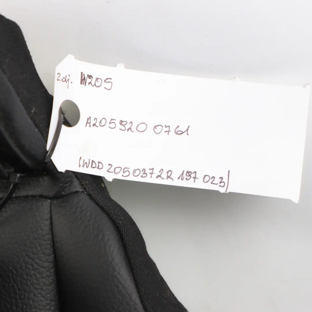 Bench Couch Covering Trim Black Imitation Leather to Mercedes W205 Rear Seat with Part number A2059200761 Mercedes W205 Rear Seat Bench Couch Covering Trim Black Imitation Leather - SKU A2059200761 - Part number A2059200761