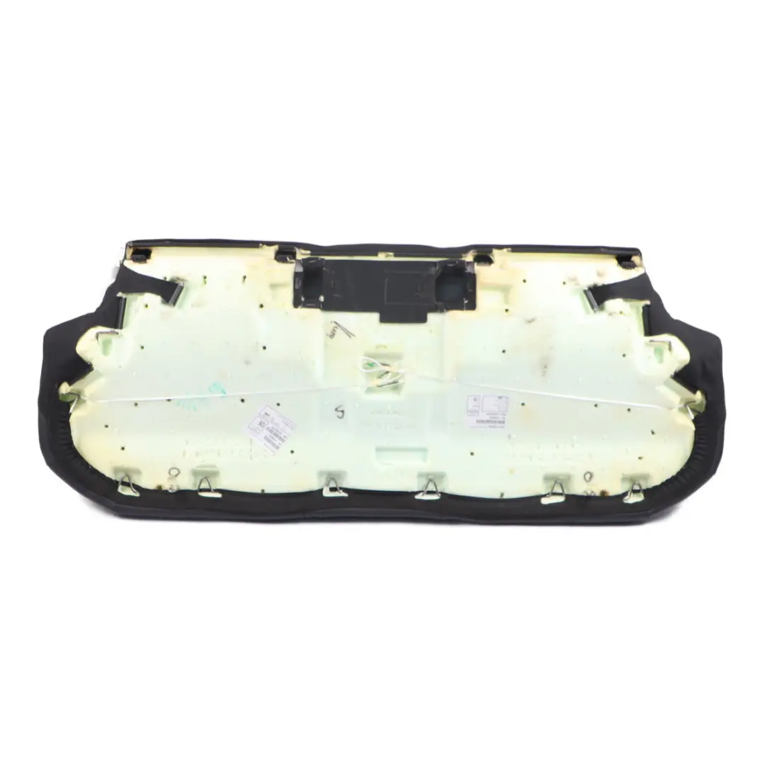 Mercedes W205 Rear Seat Bench Couch Covering Trim Black Imitation Leather - SKU A2059200761 - Part number A2059200761