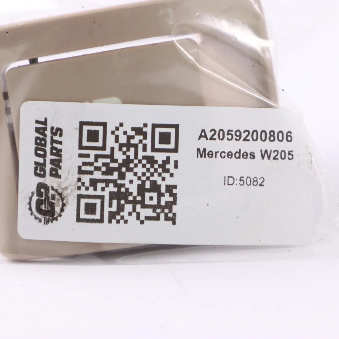  Isofix Mercedes W205 X253 Hinten Kindersitz Clip Abdeckung Beige - SKU A2059200806 - Teilenummer A2059200806