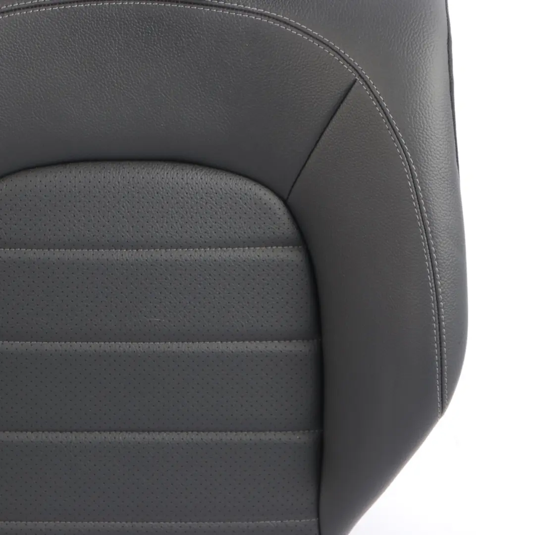 Backrest Left N/S Cover Trim Panel Imitation Leather to Mercedes C205 Rear Seat with Part number A2059202208 Mercedes C205 Rear Seat Backrest Left N/S Cover Trim Panel Imitation Leather - SKU A2059202208 - Part number A2059202208