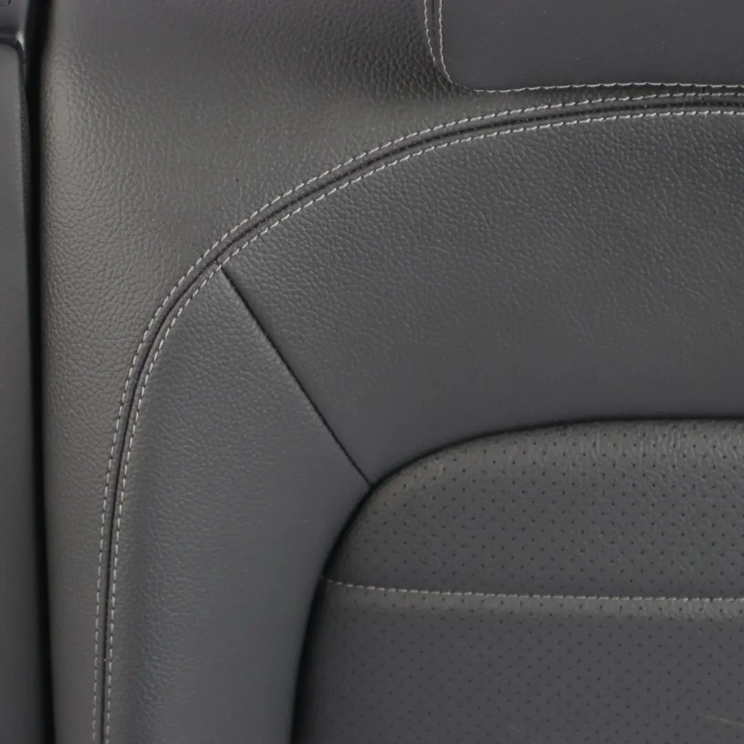 Mercedes C205 Rear Seat Backrest Left N/S Cover Trim Panel Imitation Leather - SKU A2059202208 - Part number A2059202208