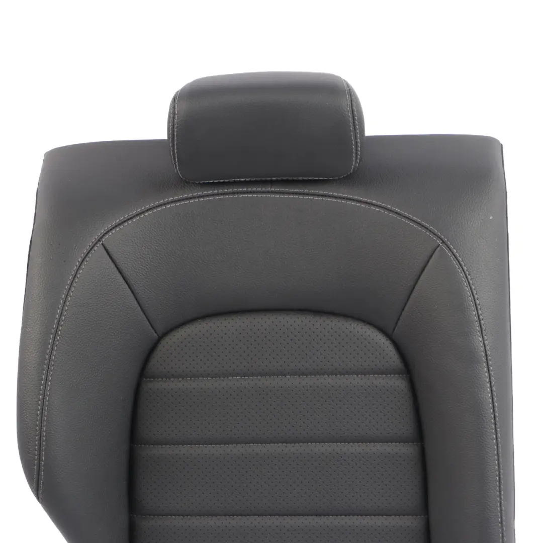 Mercedes C205 Rear Seat Backrest Right O/S Cover Trim Panel Imitation Leather - SKU A2059202608-1 - Part number A2059202608