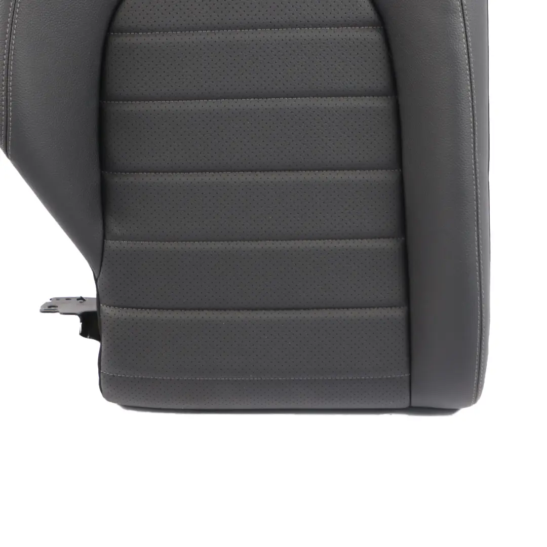 Mercedes C205 Rear Seat Backrest Right O/S Cover Trim Panel Imitation Leather - SKU A2059202608-1 - Part number A2059202608