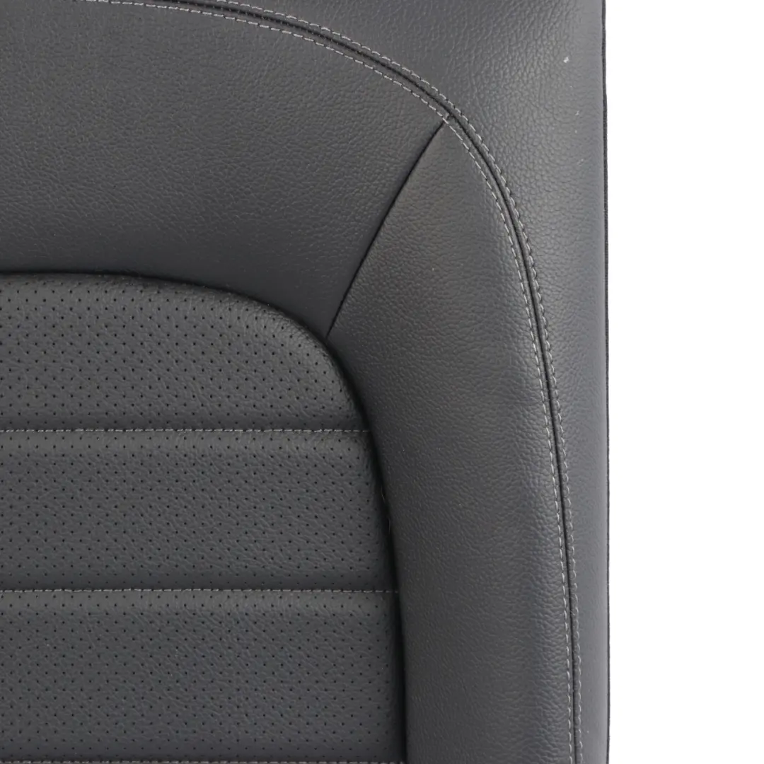 Mercedes C205 Rear Seat Backrest Right O/S Cover Trim Panel Imitation Leather - SKU A2059202608-1 - Part number A2059202608